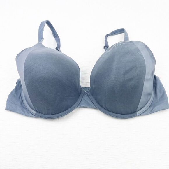 BUY 1 GET 1 FREE Victorias Secret gray Body by Victoria Lined perfect coverage 3 - Picture 1 of 11